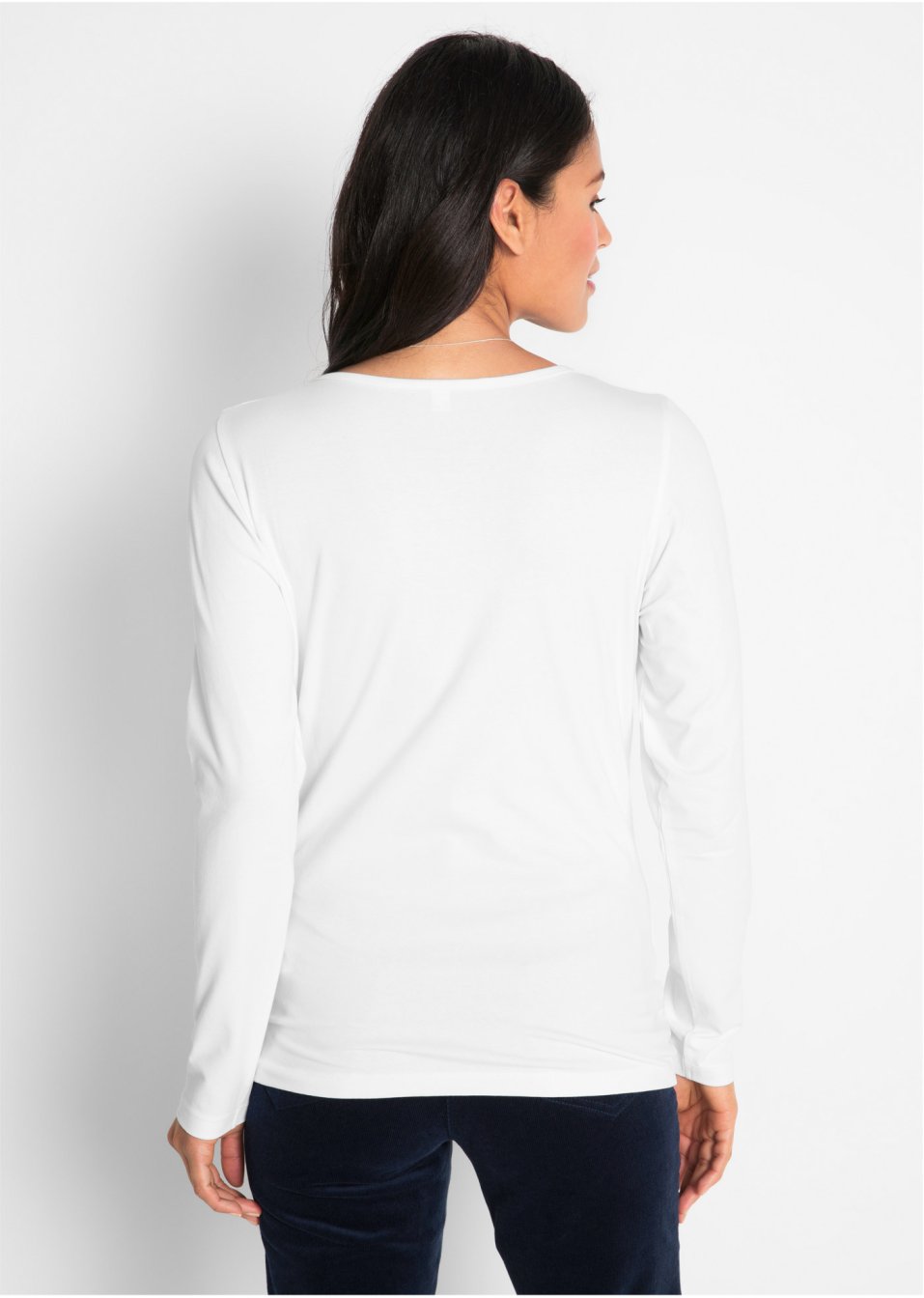 T-shirt extensible manches longues