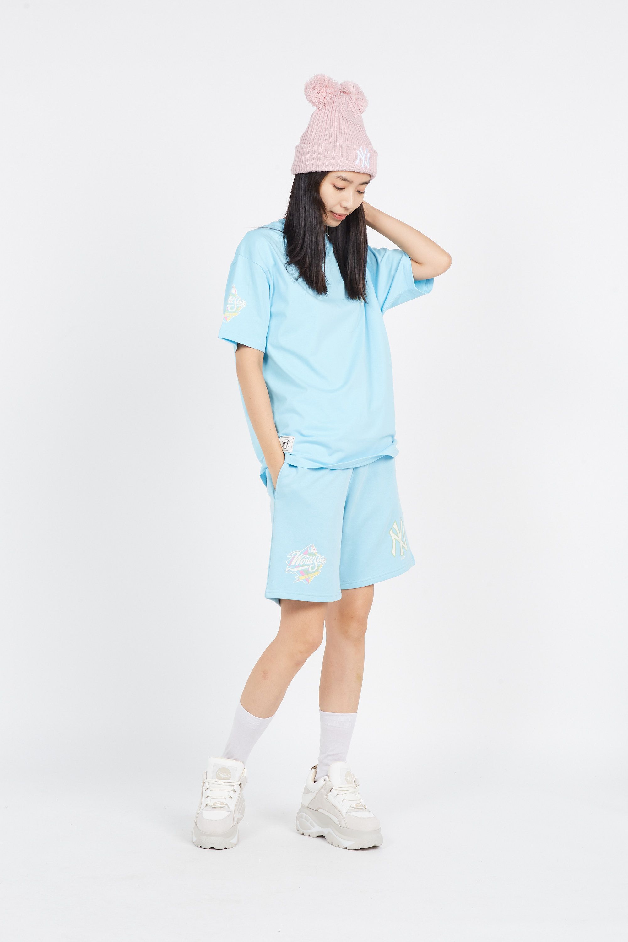 NEW ERA Short MLB PASTEL SHO CB Bleu