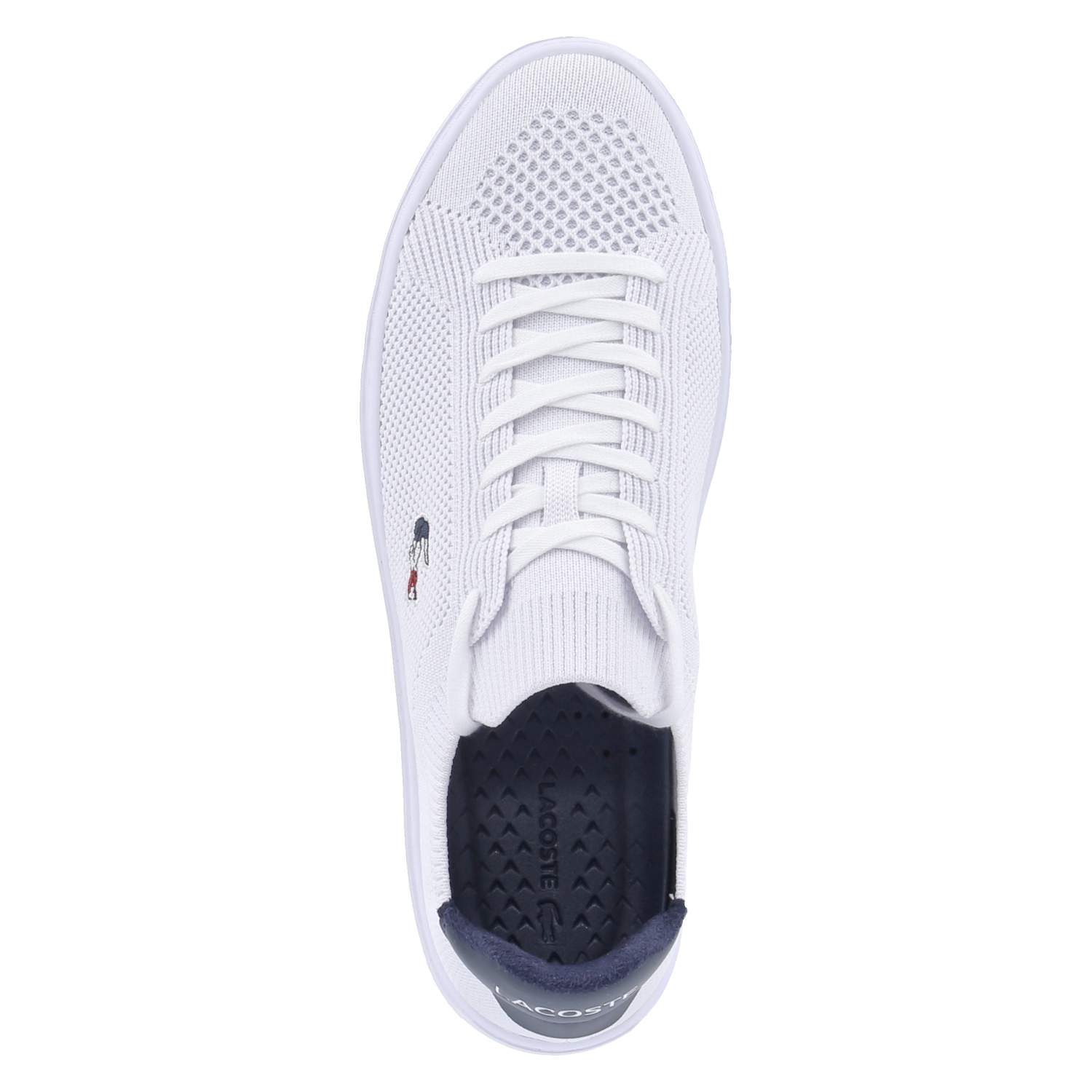 Lacoste Sneaker LA PIQUEE - wht/nvy/red