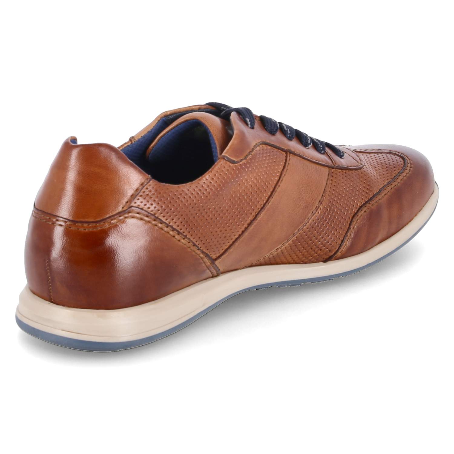 Bugatti Low Sneaker - cognac