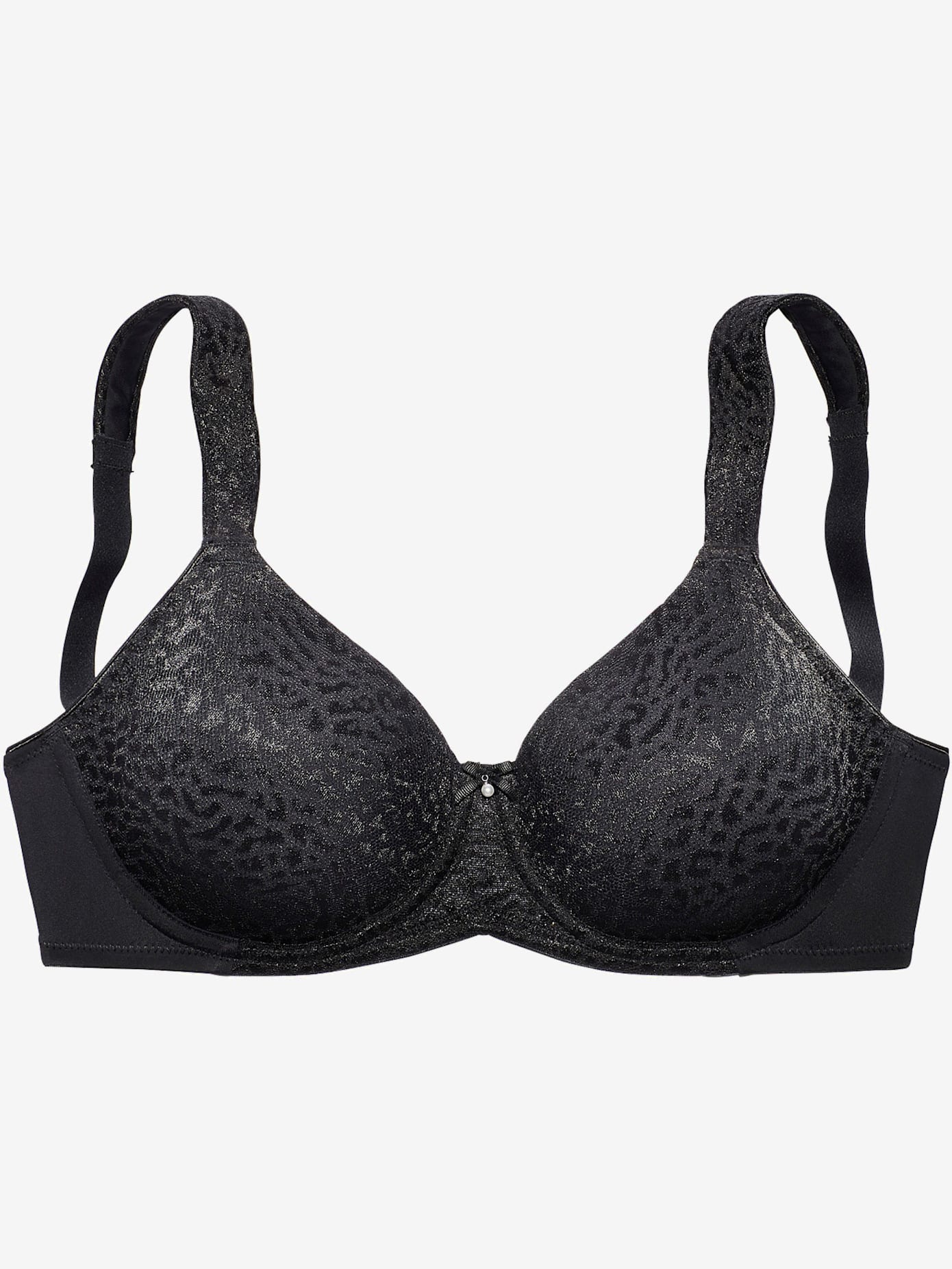 Soutien-gorge minimiseur féminin en qualité jacquard brillante