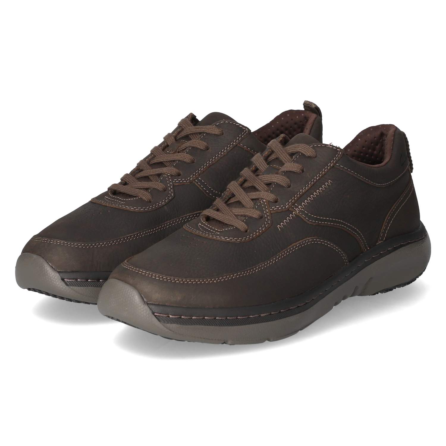 Clarks Schnürschuhe PRO LACE - braun