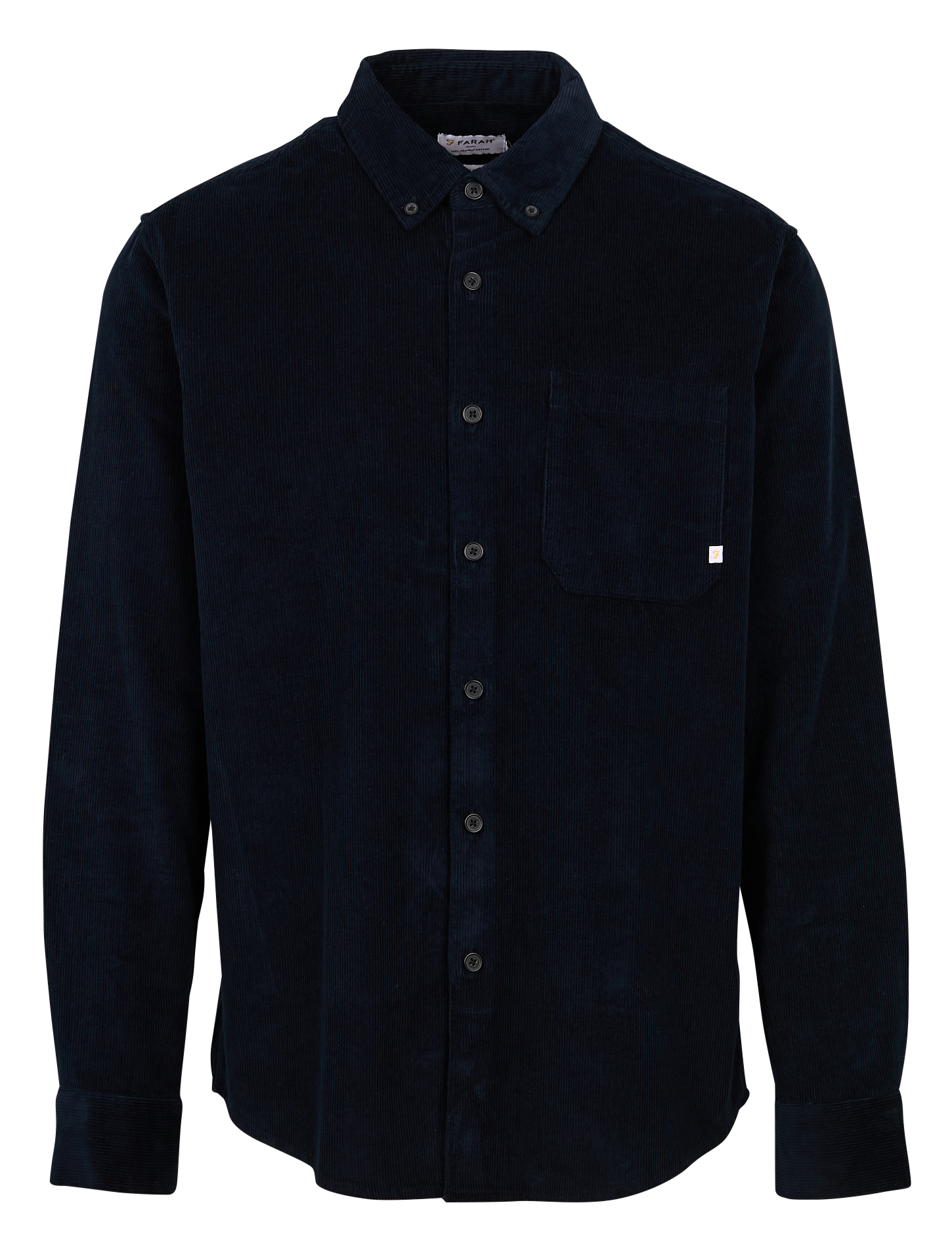 SPENCER - Chemise droite en velours côtelé| Bleu