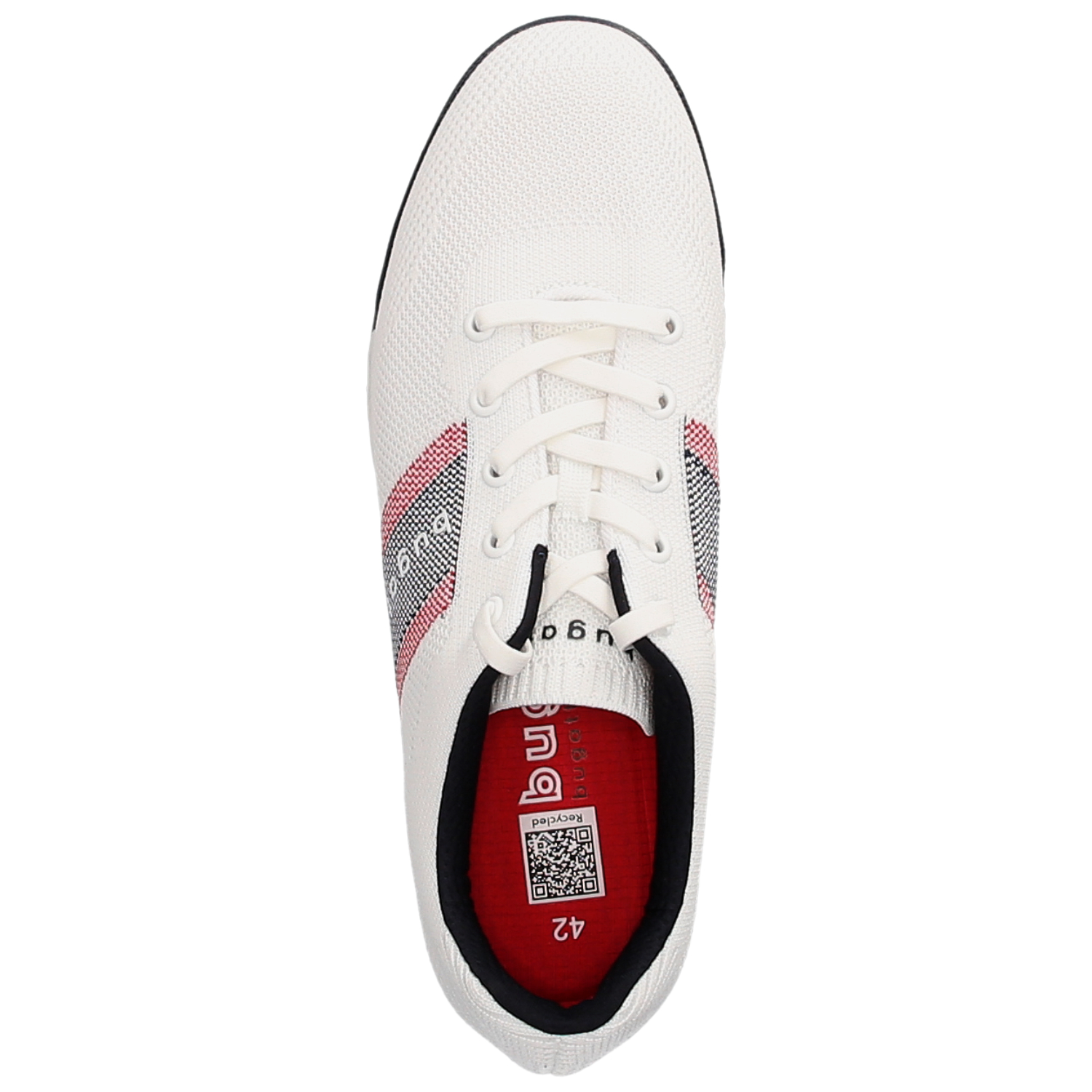 Bugatti Schnürschuhe Trevor - white