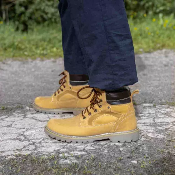 Bottines JAUNE CAPE MOUNTAIN CUIR