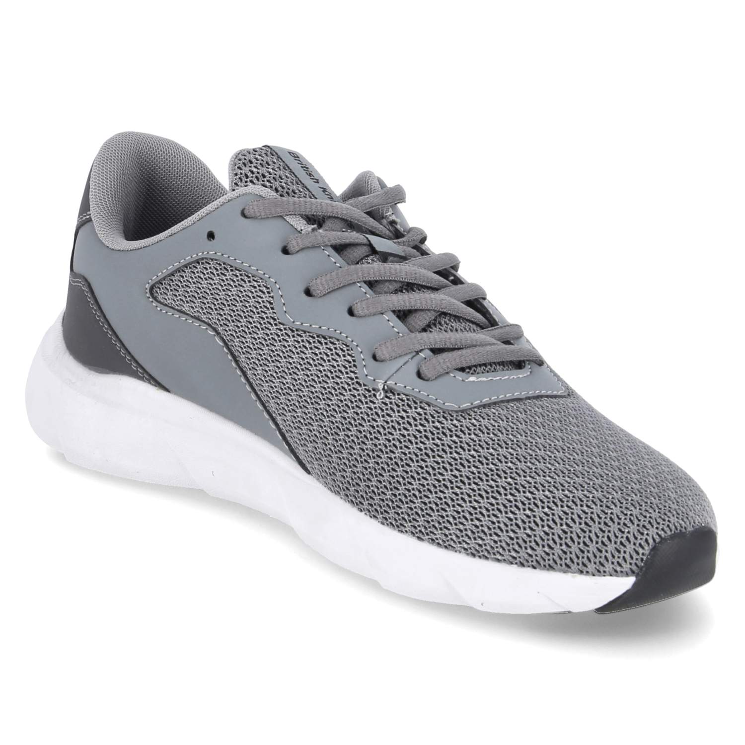 british Knights Low Sneaker SHORE - grey/dk grey/black