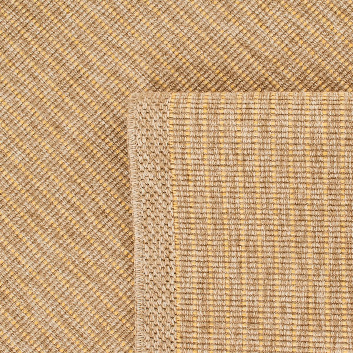 Tapis extérieur marron 60x180 cm