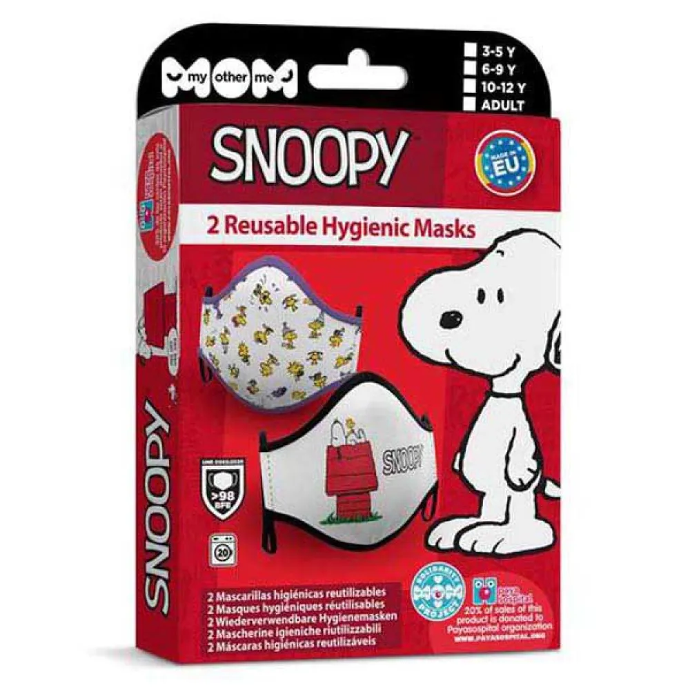Mom Snoopy Premium Gesichtsmaske 2 einheiten