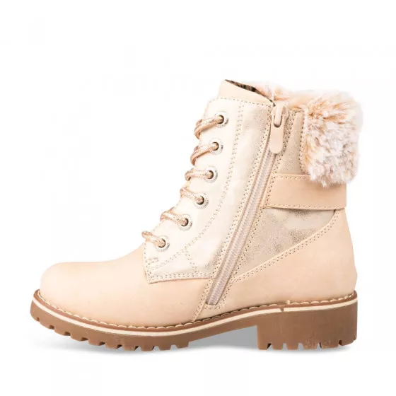 Bottines BEIGE LOVELY SKULL