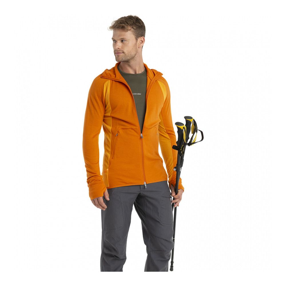 Icebreaker ZONEKNIT 200 - Sous-couche Homme loden/ether/cb