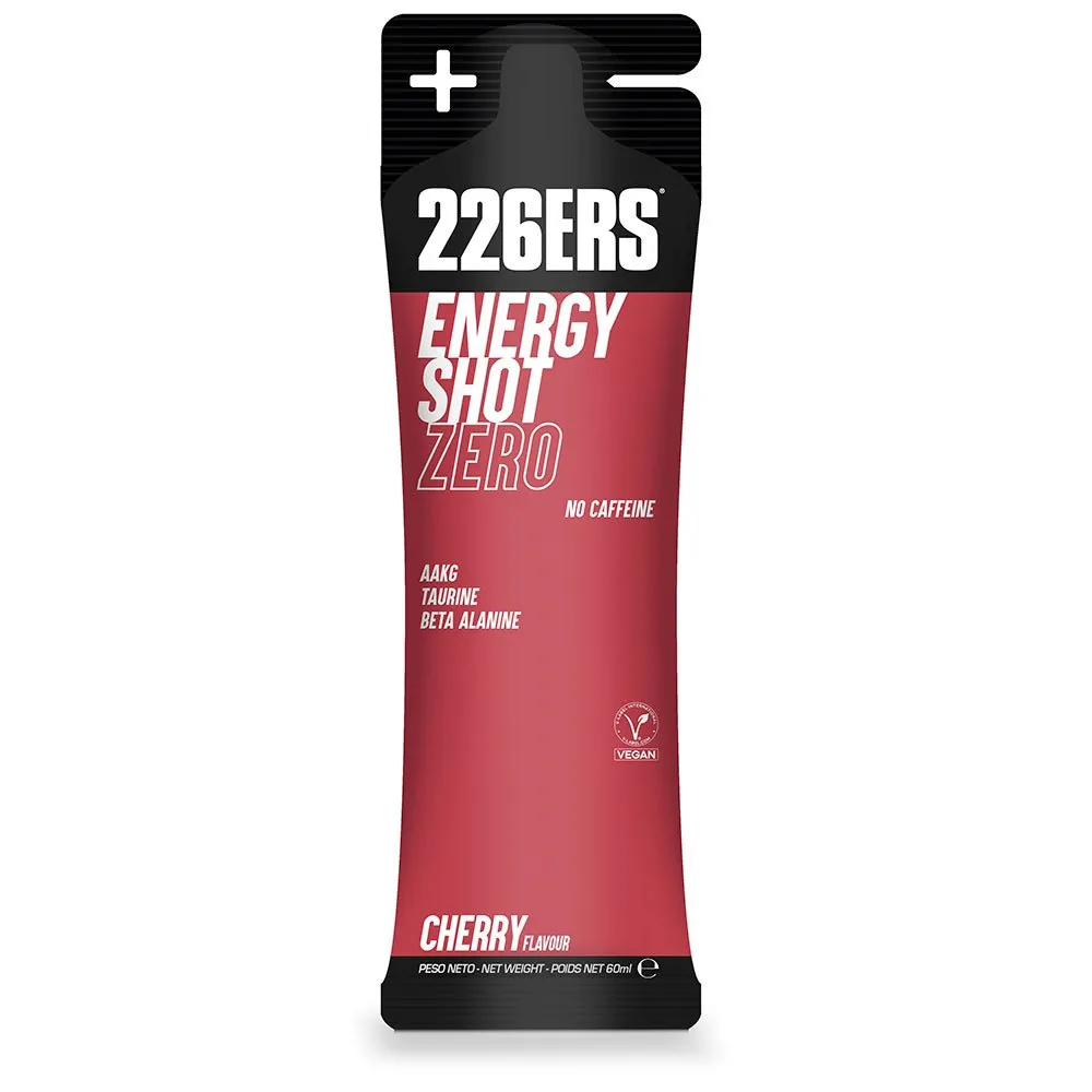 226ERS Energy Shot 60ml Zero CAFF Kirsche kleben
