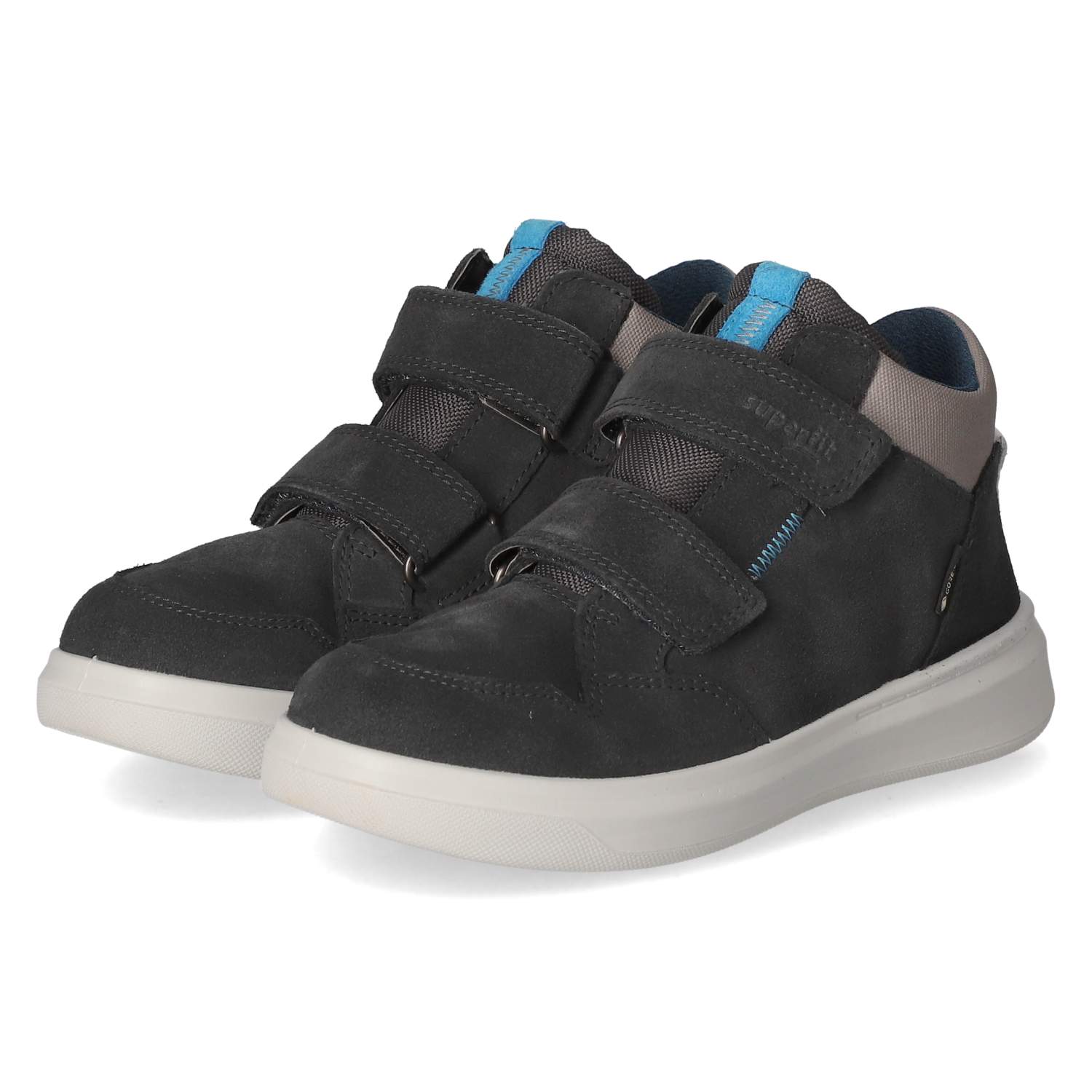 Superfit Klettschuhe COSMO - grau/türkis