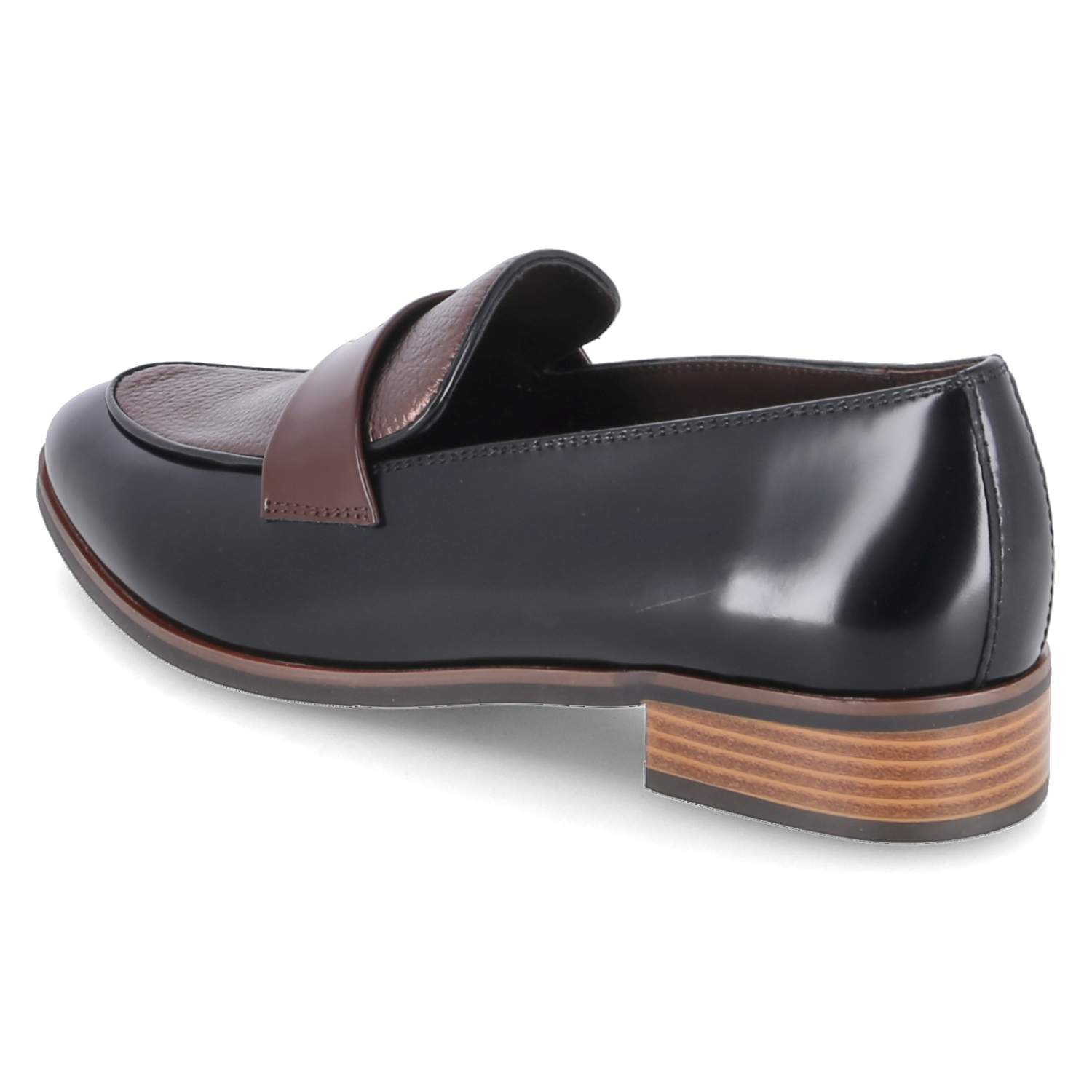 Kaerlek Loafer - black/dk brn/cacao/black