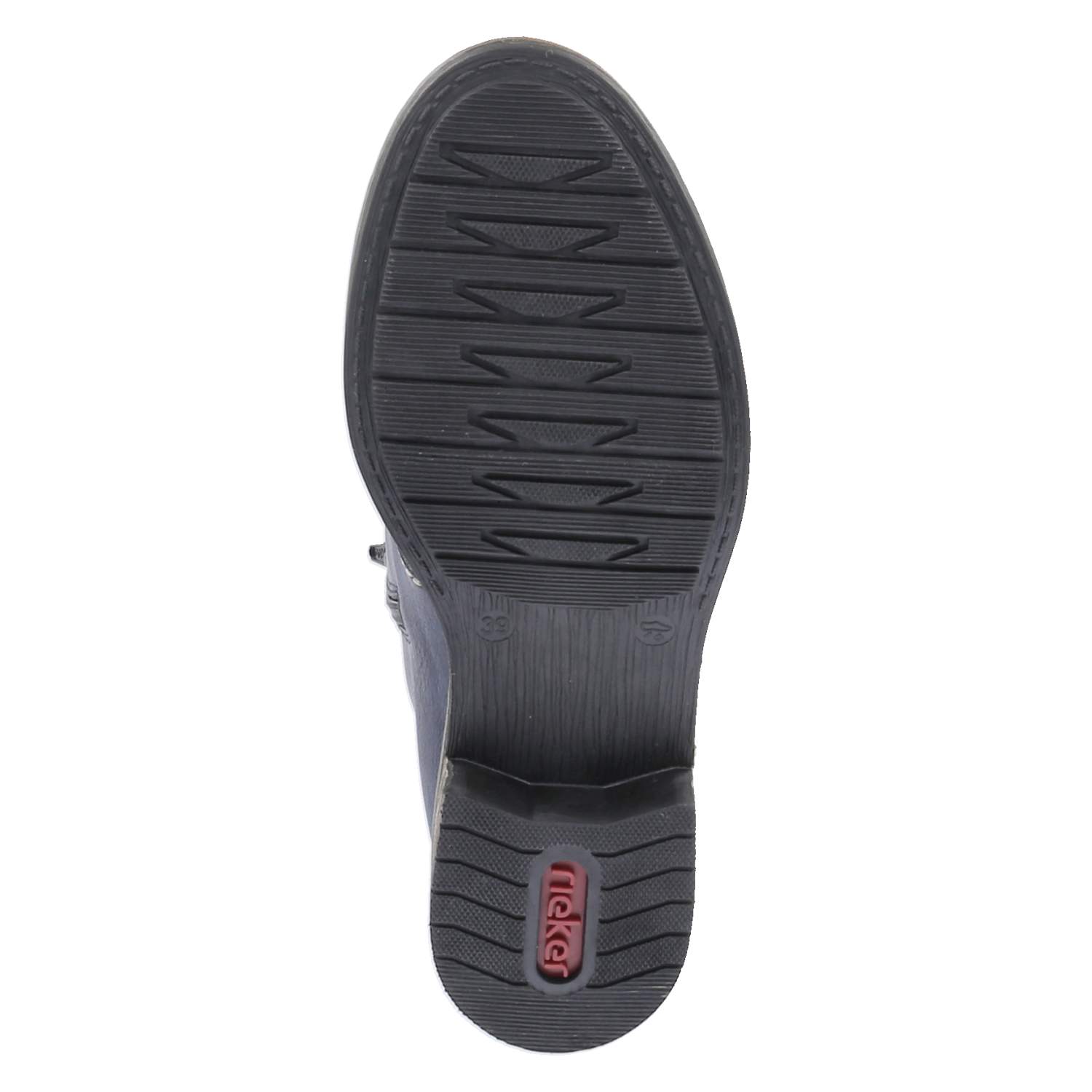 Rieker Schnürstiefeletten - blau
