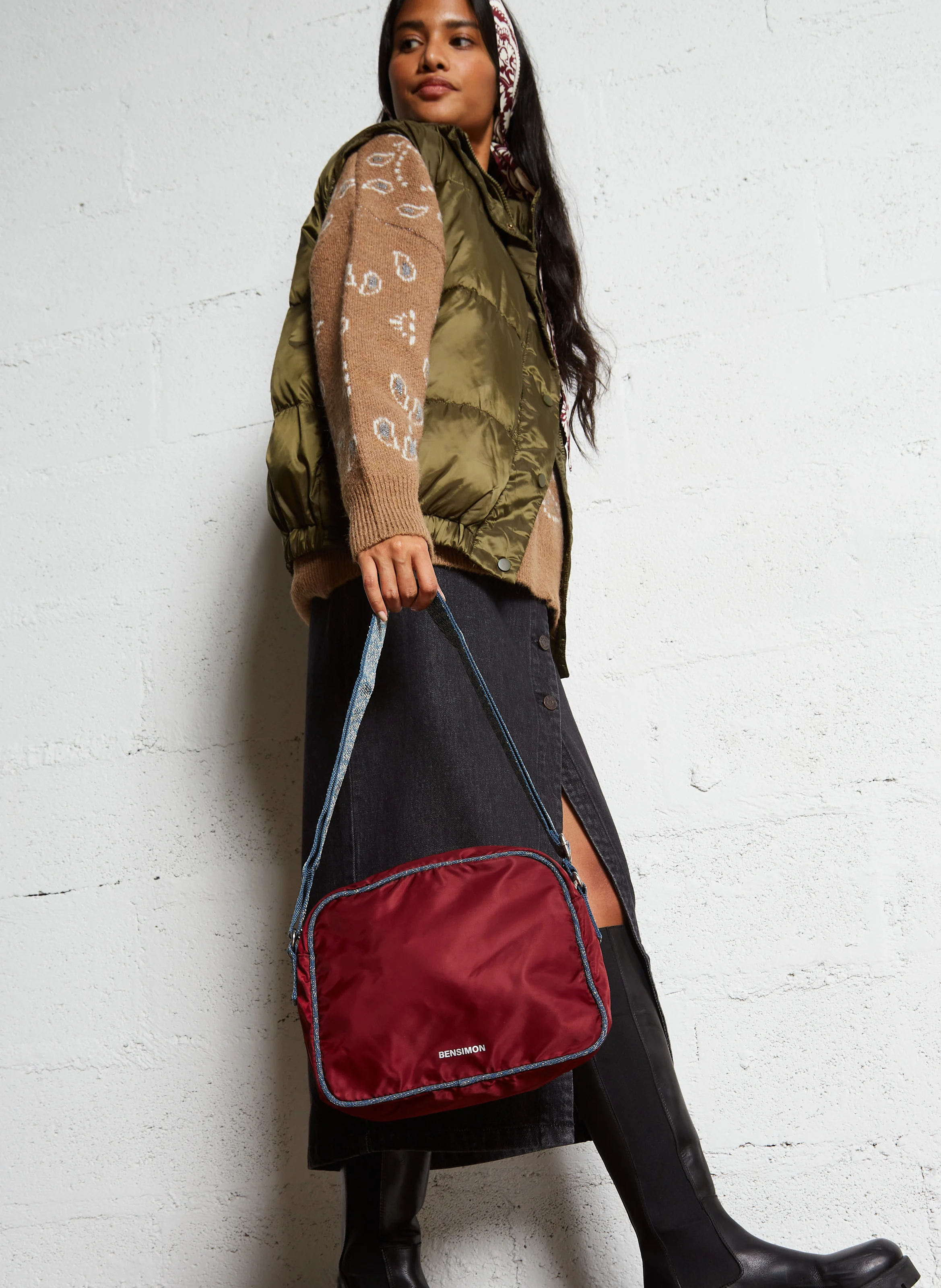 Sac bandoulière | Violet