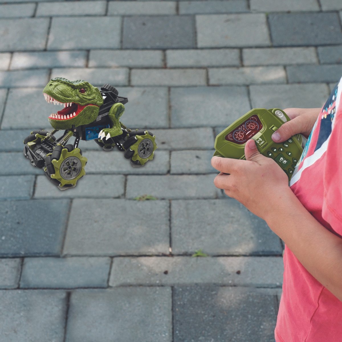 Crosslander Tirex dinosaure télécommandé multidirectionnel