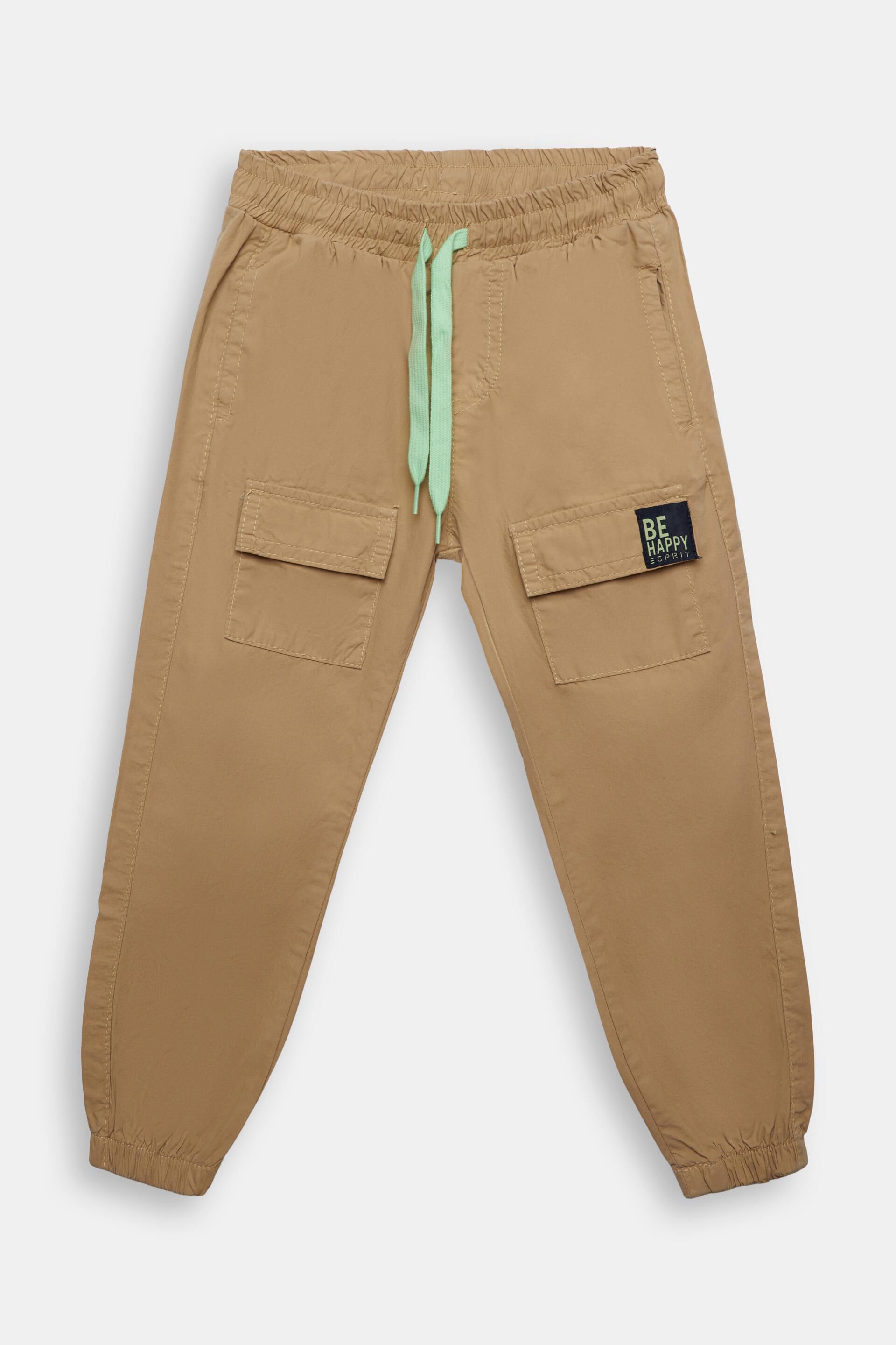 Pants woven