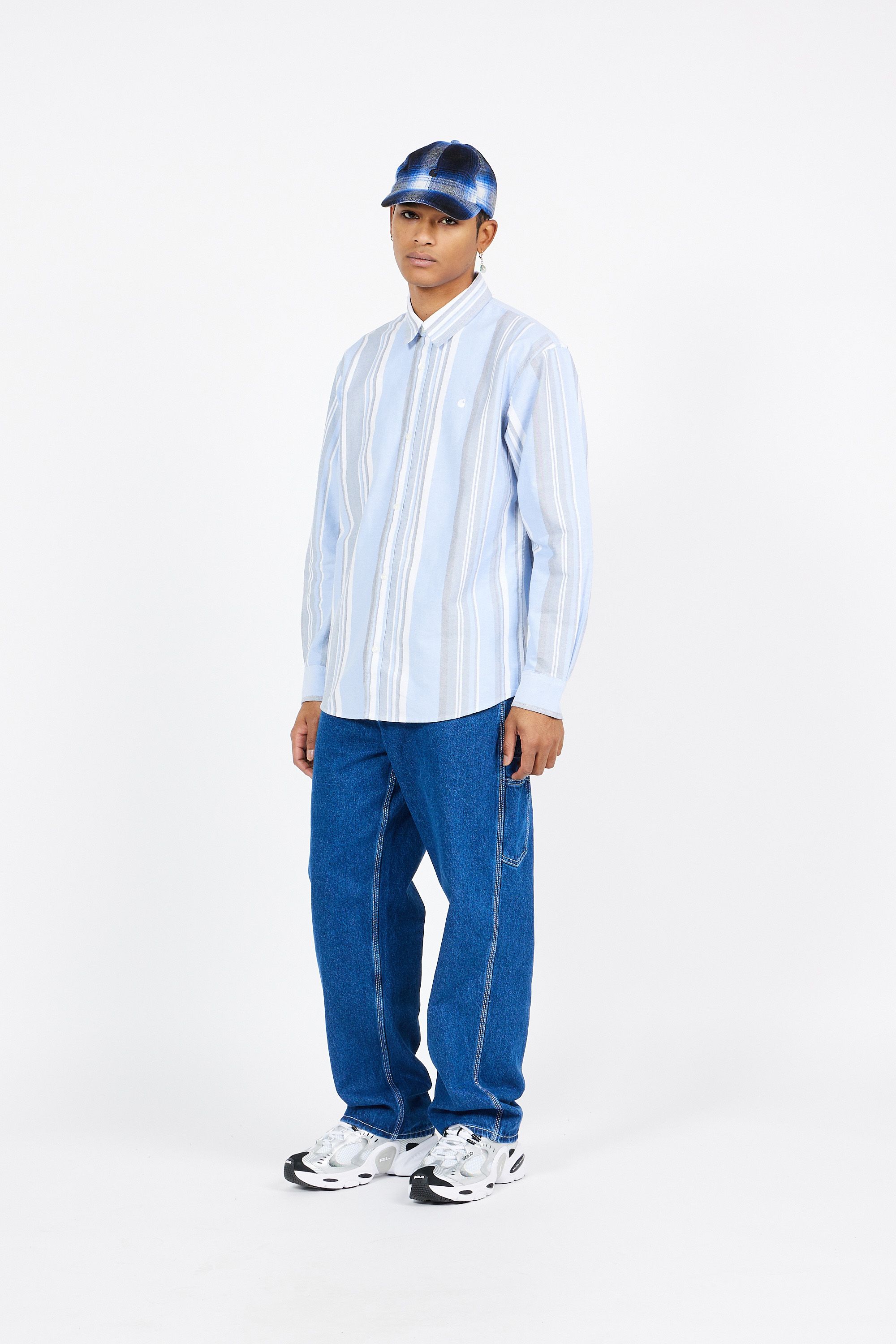 CARHARTT WIP Chemise L/S Dwyer Shirt Multicolore