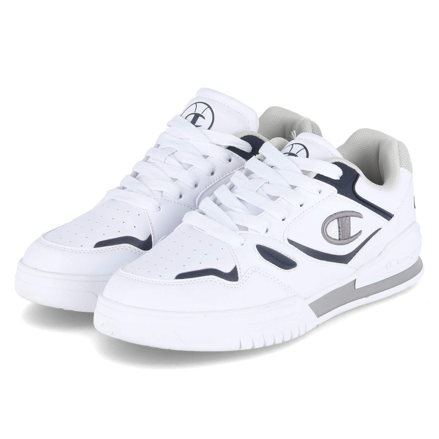 Champion Low Sneaker 3 POINT TECH - wht/nny/grey