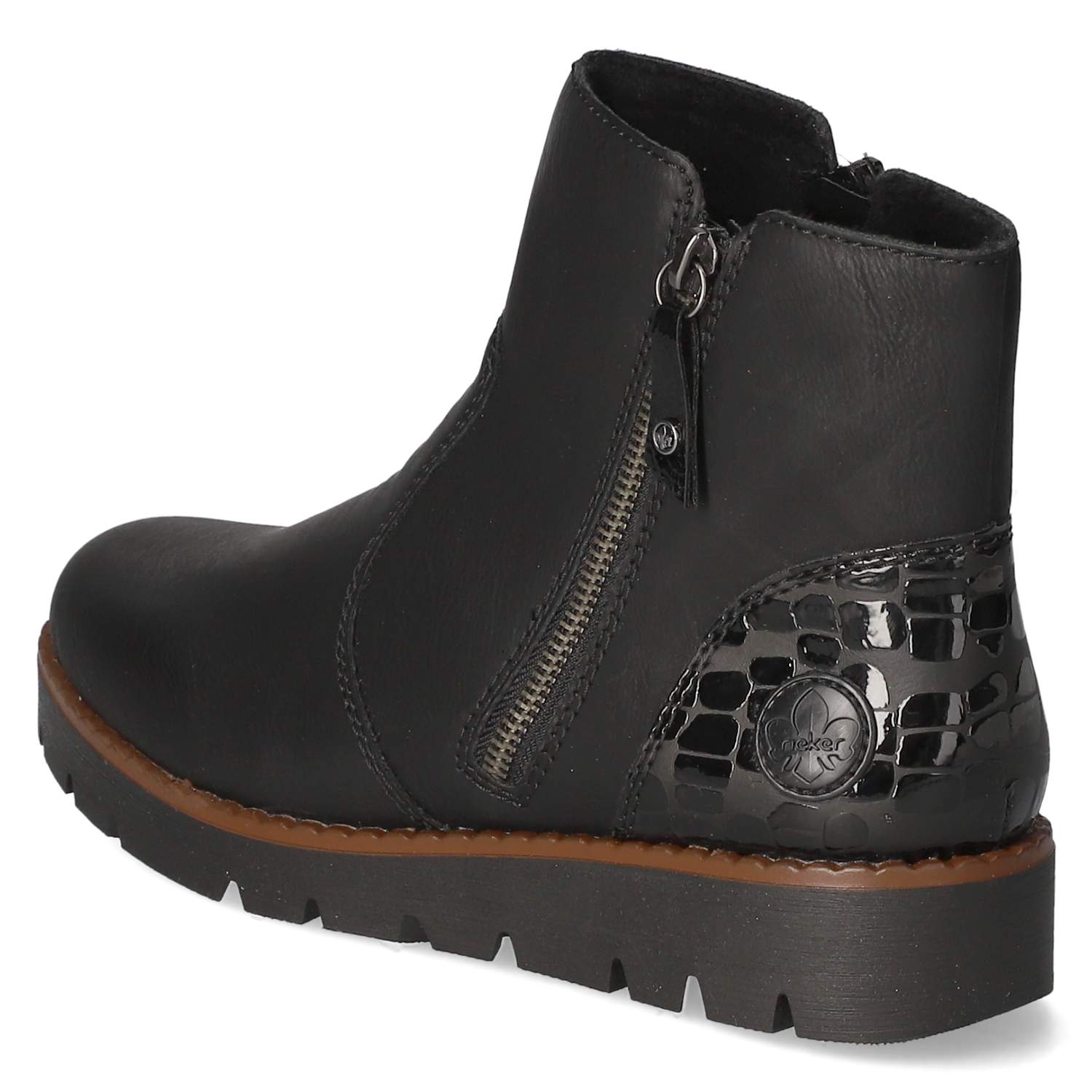 Rieker Stiefeletten - schwarz