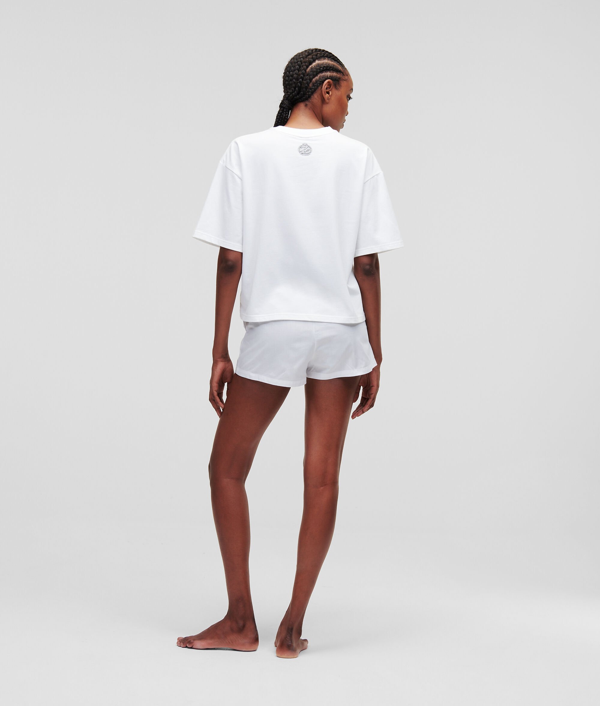 ENSEMBLE PYJAMA T-SHIRT ET SHORT HOTEL KARL