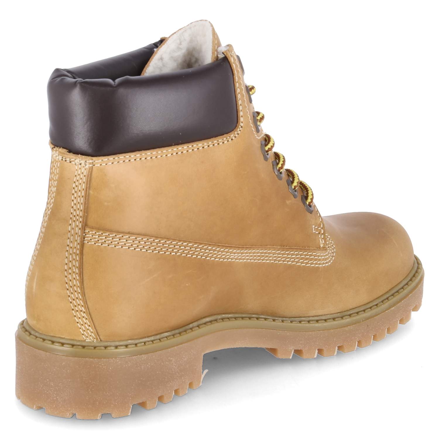 Lumberjack Winterboots RIVER 2 - tan yellow/dk brown