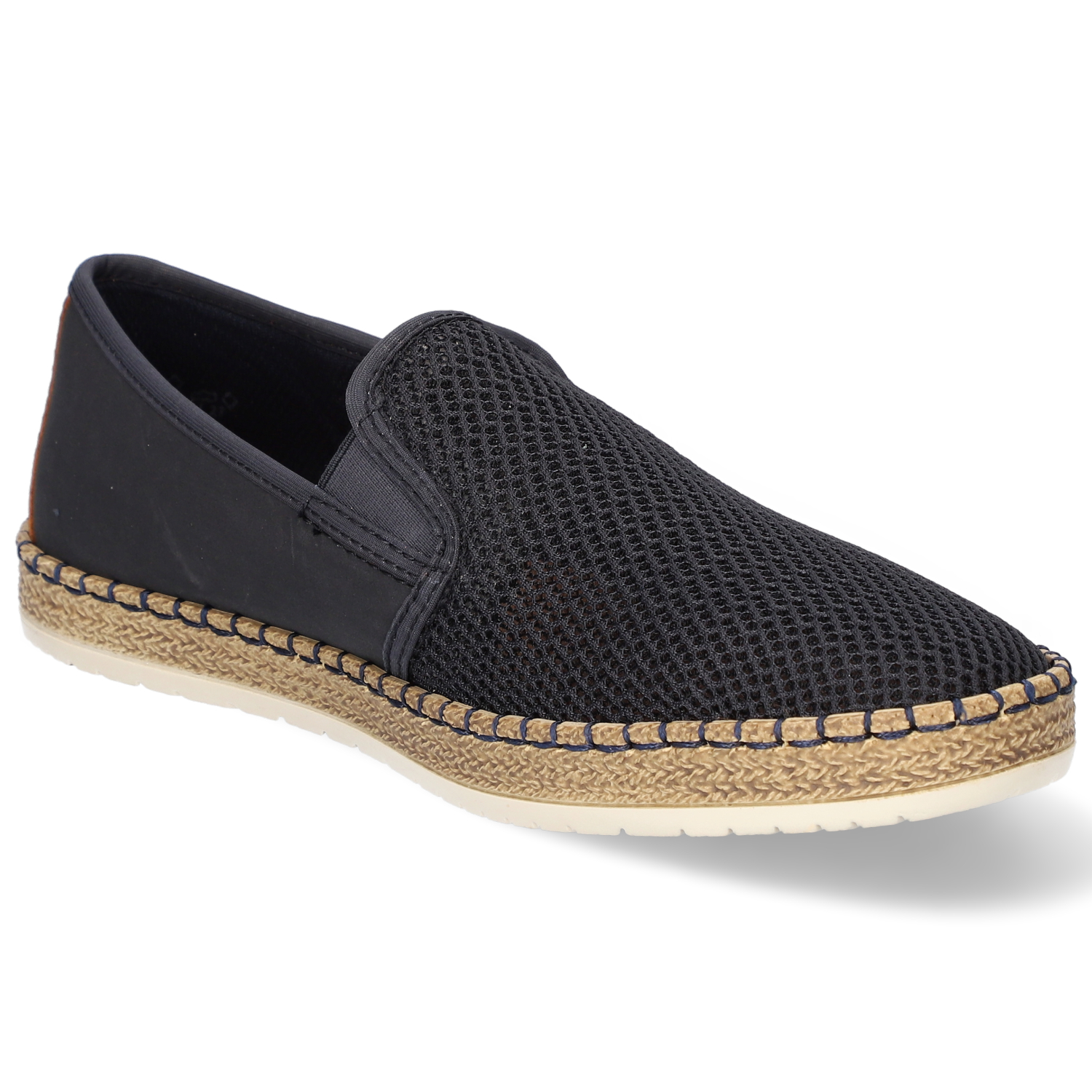 Rieker Espadrilles - navy/pazifik/amarett