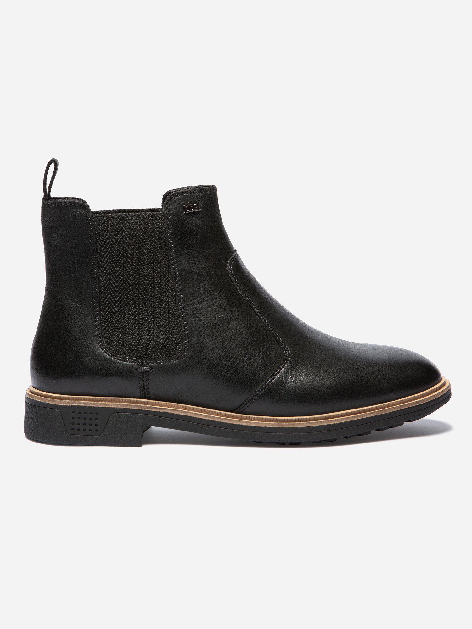 Boots Femme Confort Purefoam Cuir Noir