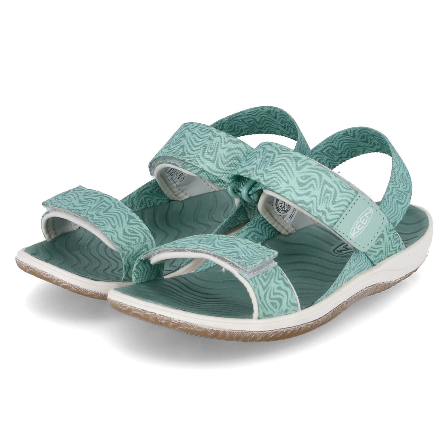 Keen Sandalen ELLE BACKSTRAP - lichen/star white