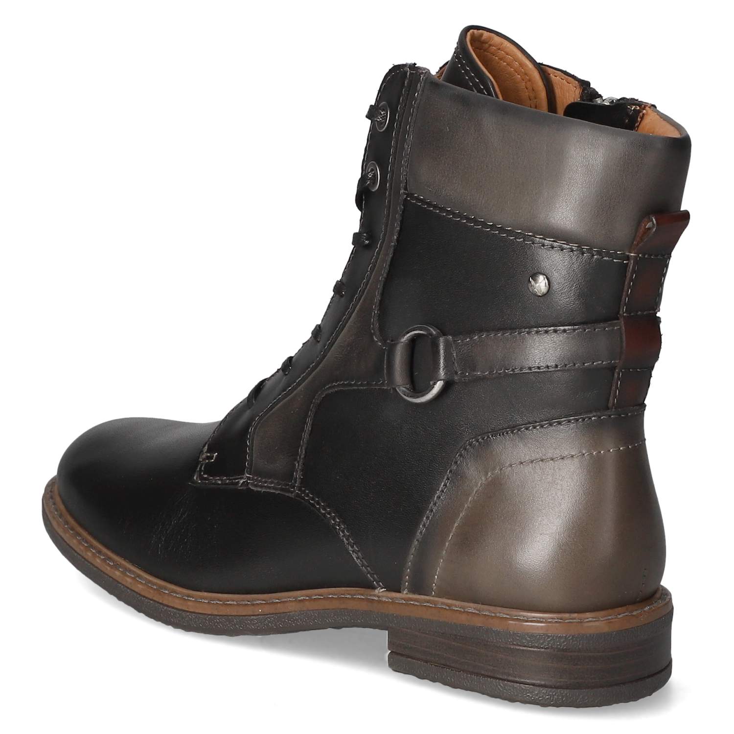 Pikolinos Schnürstiefeletten ALDAYA - nero