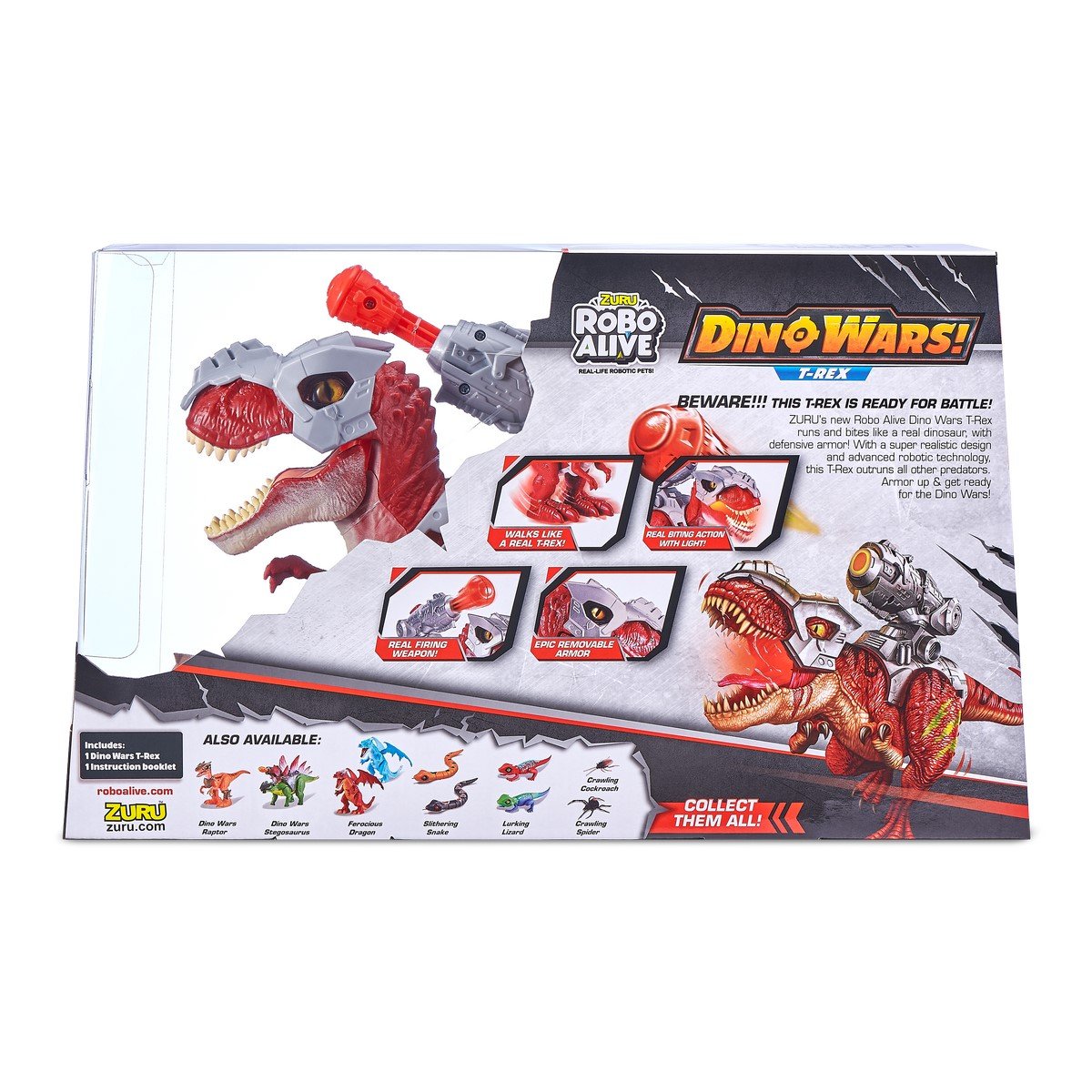 T-Rex Dino Wars - Robo Alive