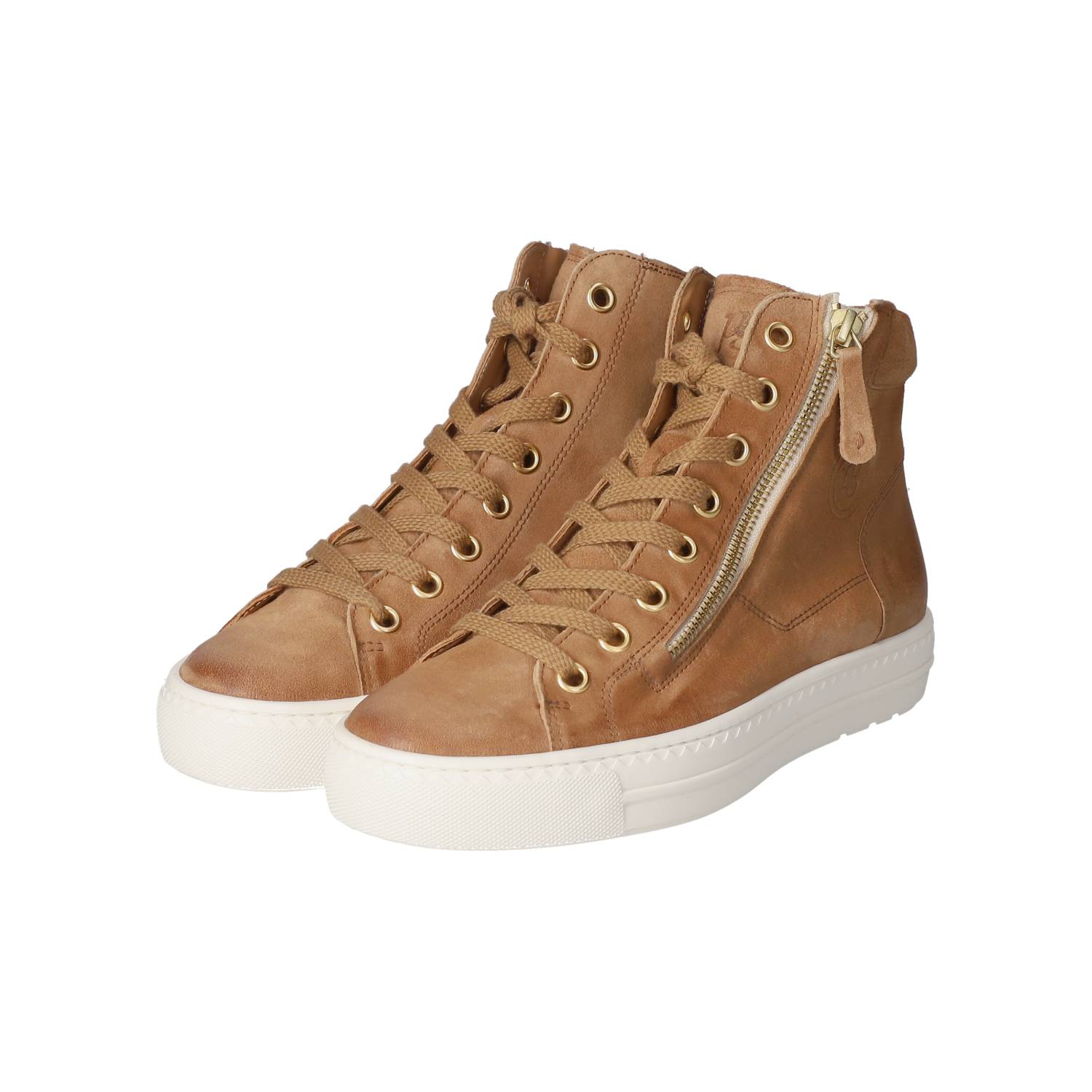 Paul Green Schnürstiefeletten - sisal