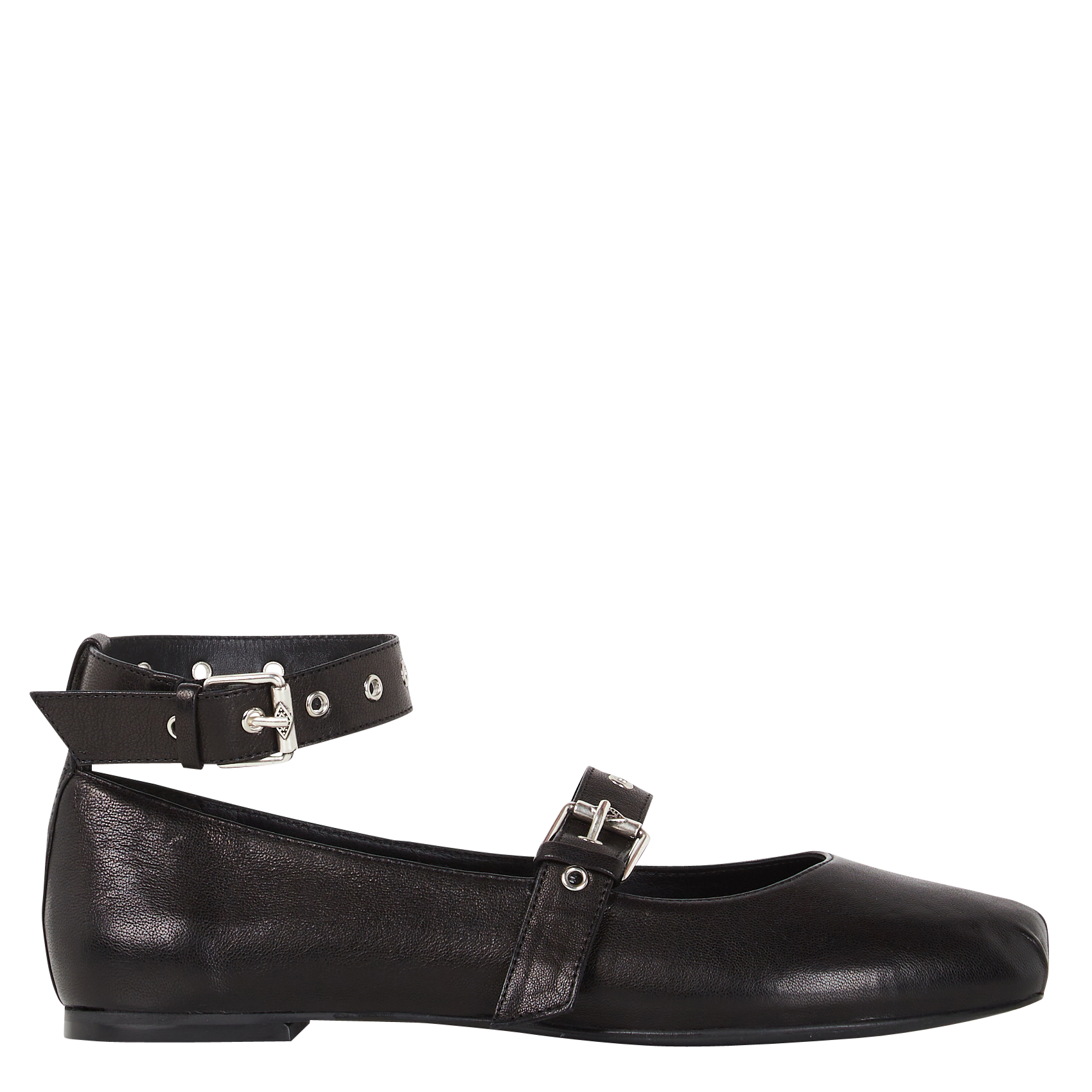 CANYA - Ballerines en cuir | Noir