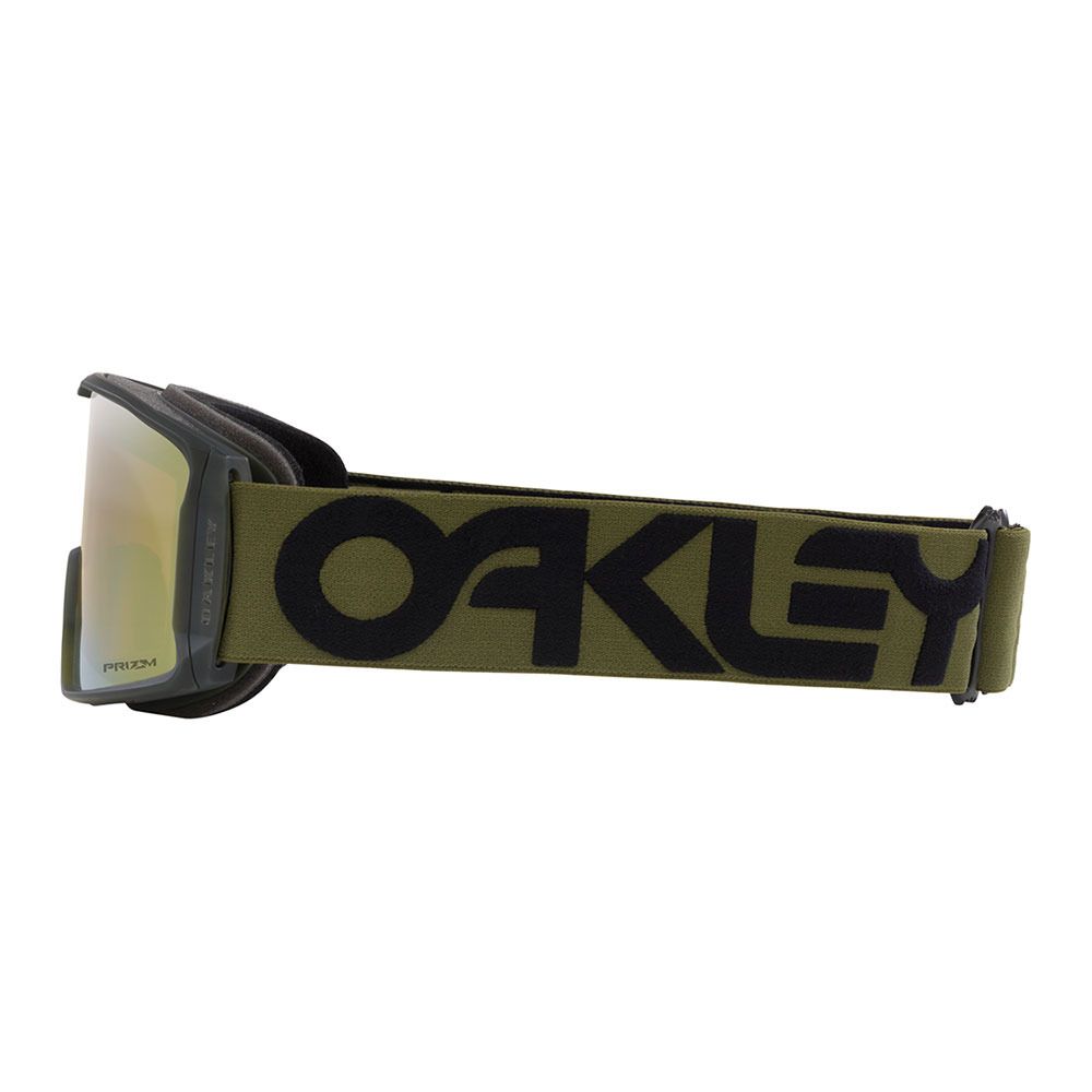 Oakley LINE MINER L - Masque ski matte b1b new dark brush/prizm sage gold iridium