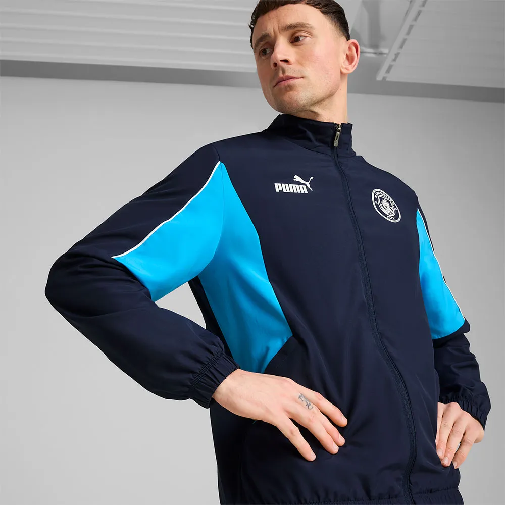 Puma Manchester City FC Ftblarchive Reißverschlusspullover