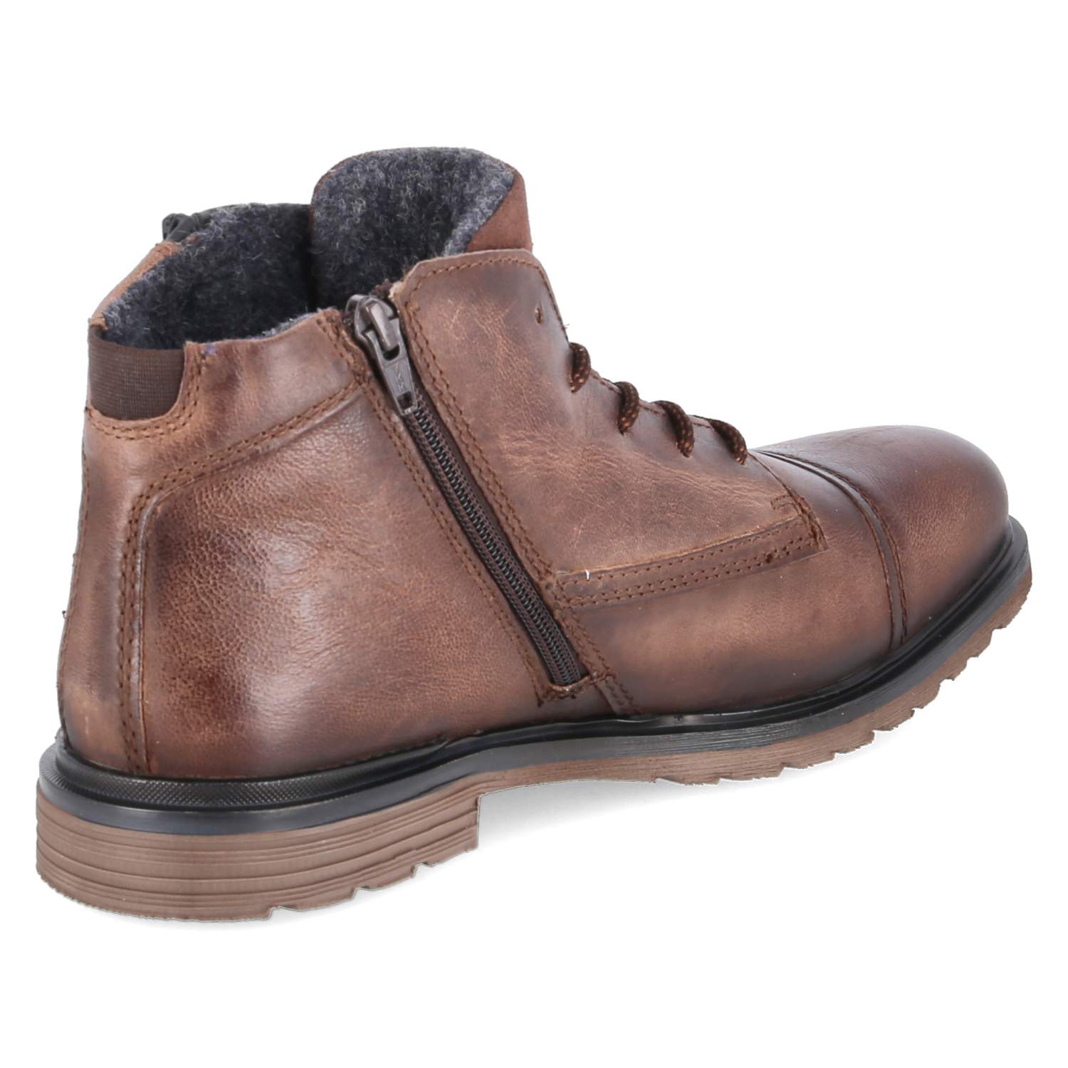 Bugatti Schnürboots - dark brown