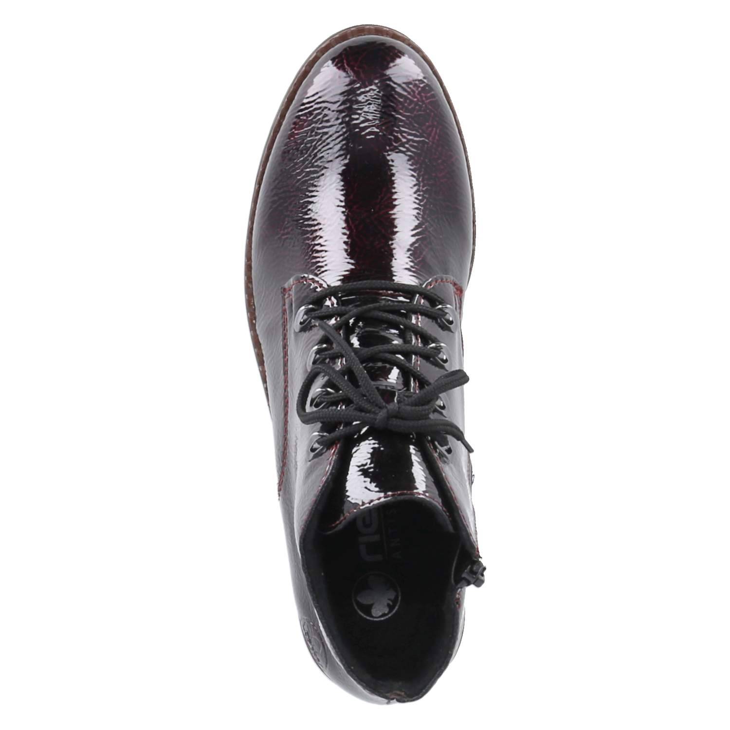 Rieker Schnürstiefeletten - rot
