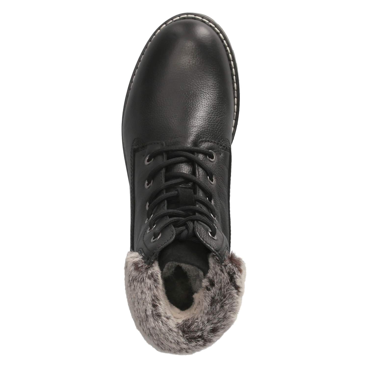 Tamaris Schnürstiefeletten - black leather