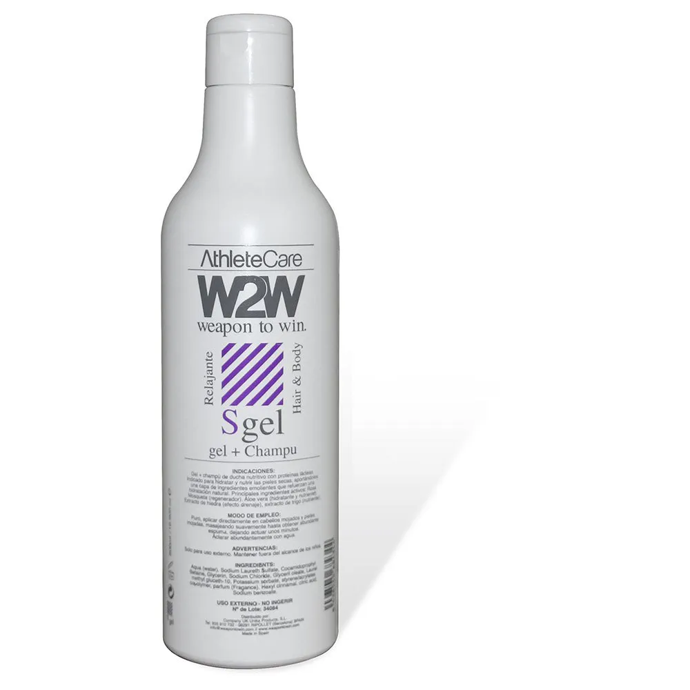 W2W Relaxing Shampoo And gel 500ml