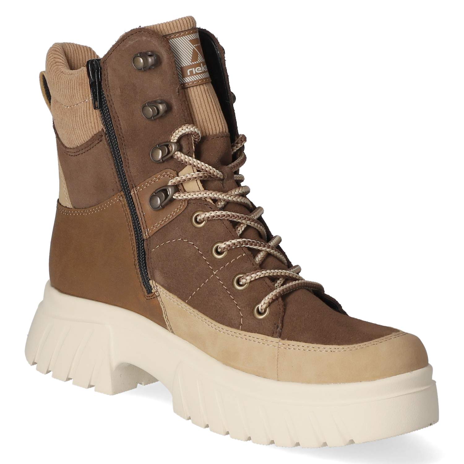 Rieker Evolution Schnürstiefeletten - braun
