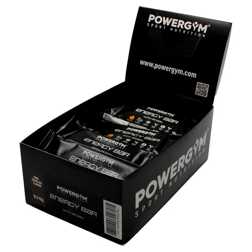Powergym Energieriegel Schwarze Schokolade 40g