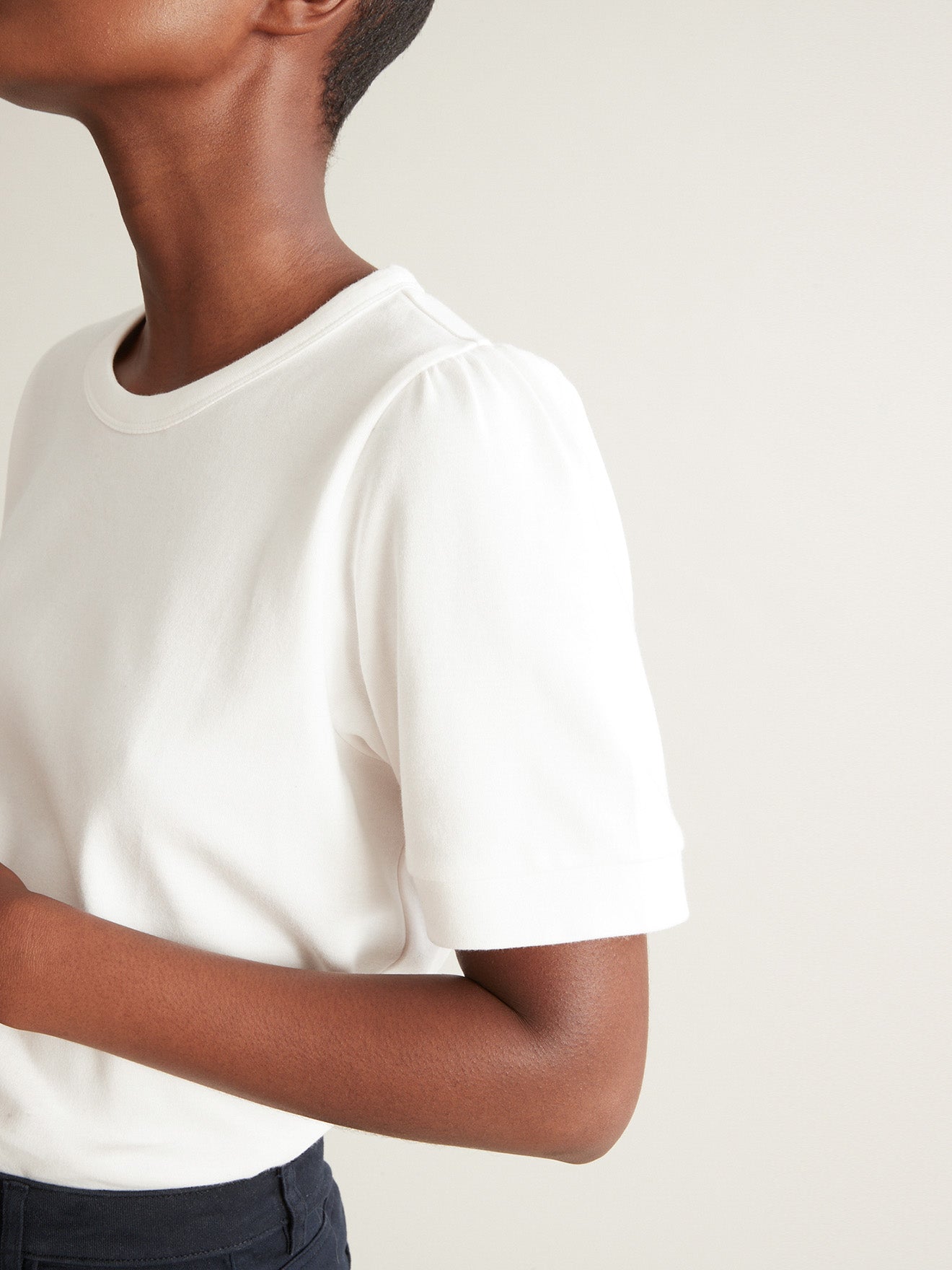 T-shirt manches ballon femme - coton bio