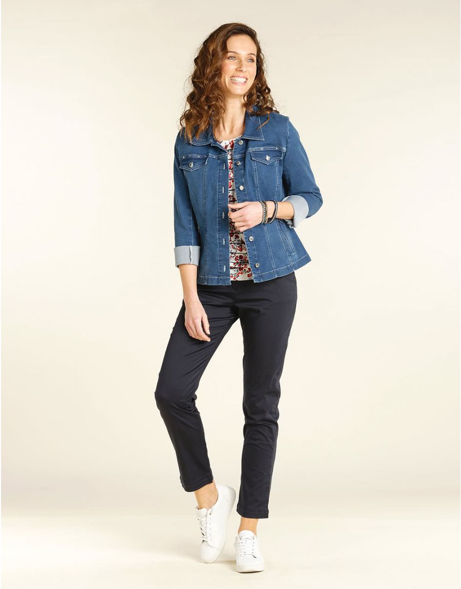 Pantalon 7/8e marine