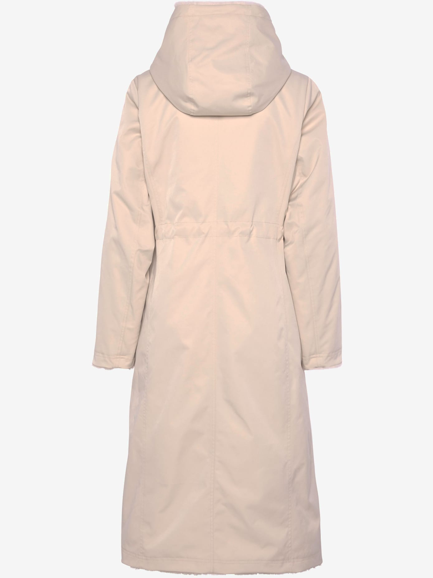 Manteau de mi-saison en imitation fourrure