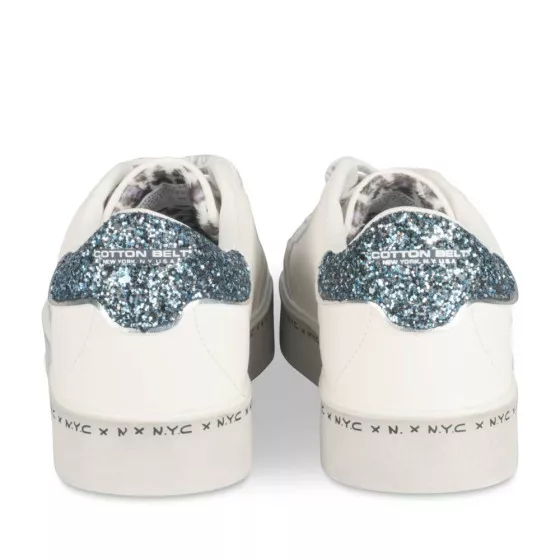 Baskets BLANC COTTON BELT