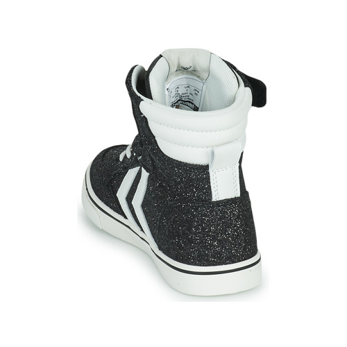 hummel - SLIMMER STADIL GLITTER JR - Argenté