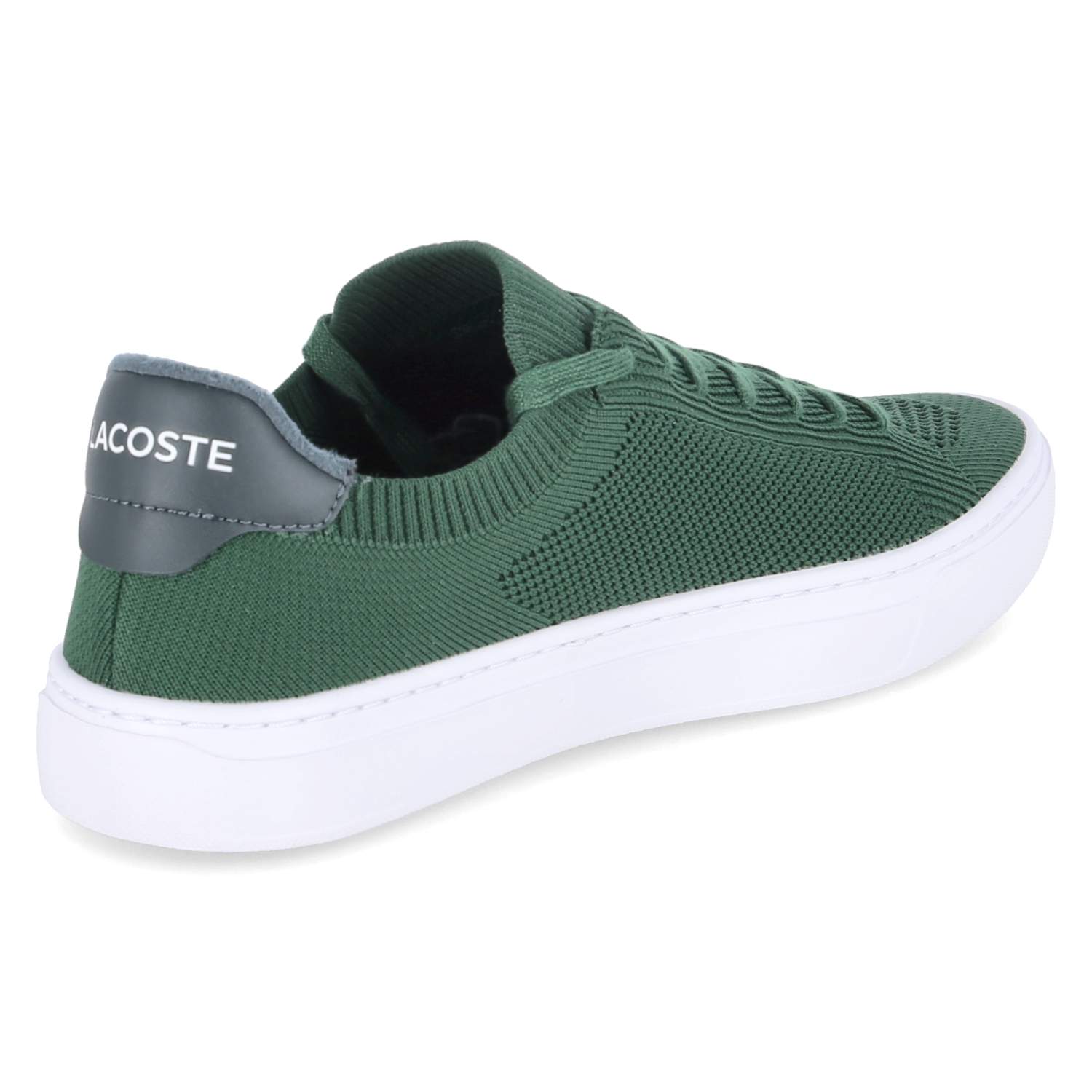 Lacoste Sneaker LA PIQUEE - dk grn/wht