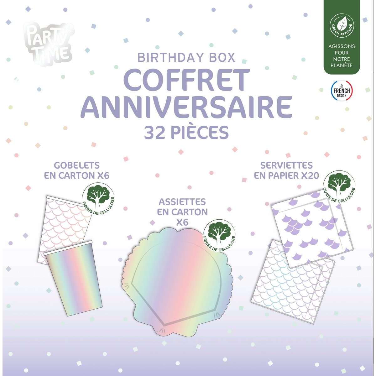 Coffret anniversaire Sirène