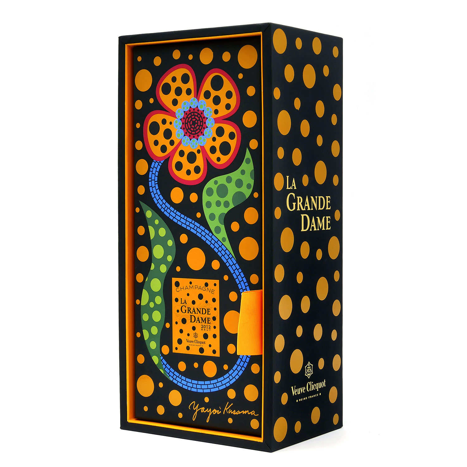 Champagne Veuve Clicquot La Grande Dame - Coffret édition limitée Kusama