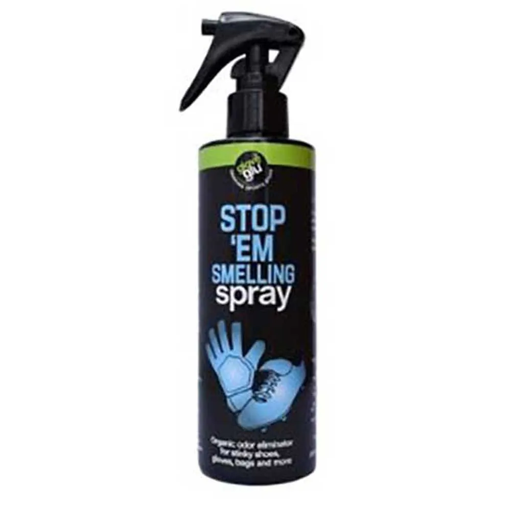 Glove glu Stop´em Smelling Organischer Geruchsentferner-Spray Für Stinkende Schuhe Handschuhe Und Mehr 250ml